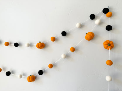 Halloween Pumpkin Garland