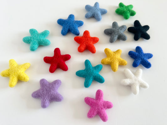 Felted Stars