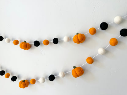 Halloween Pumpkin Garland
