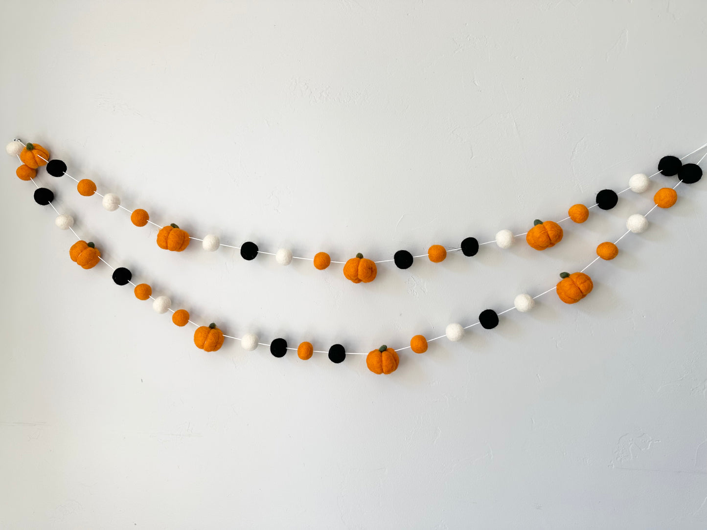 Halloween Pumpkin Garland