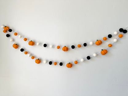 Halloween Pumpkin Garland