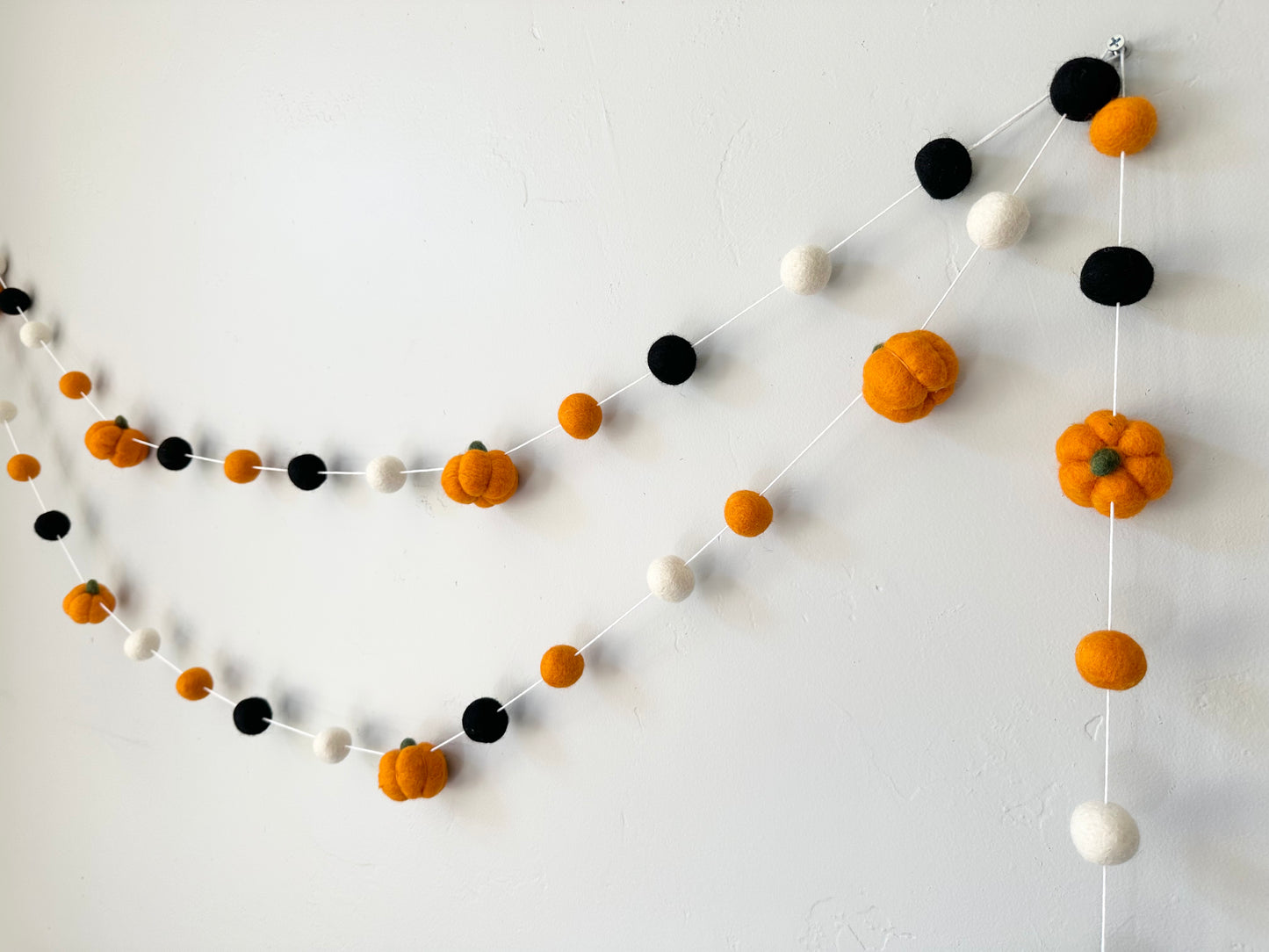 Halloween Pumpkin Garland