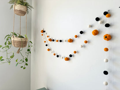 Halloween Pumpkin Garland