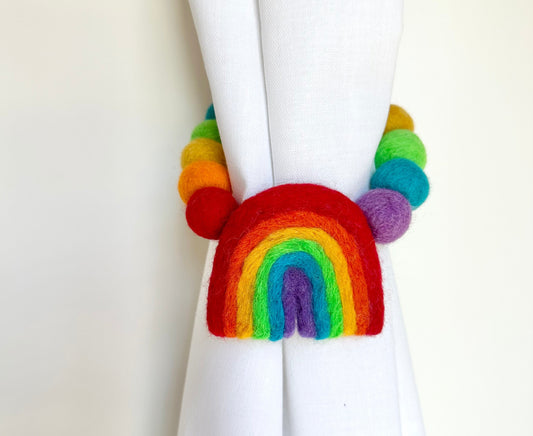Rainbow Curtain Ties