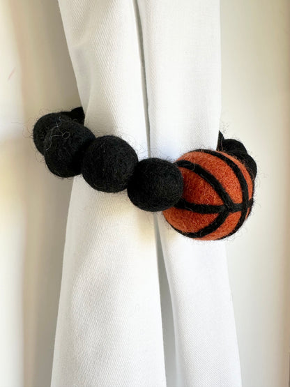 Basketball Curtain Ties