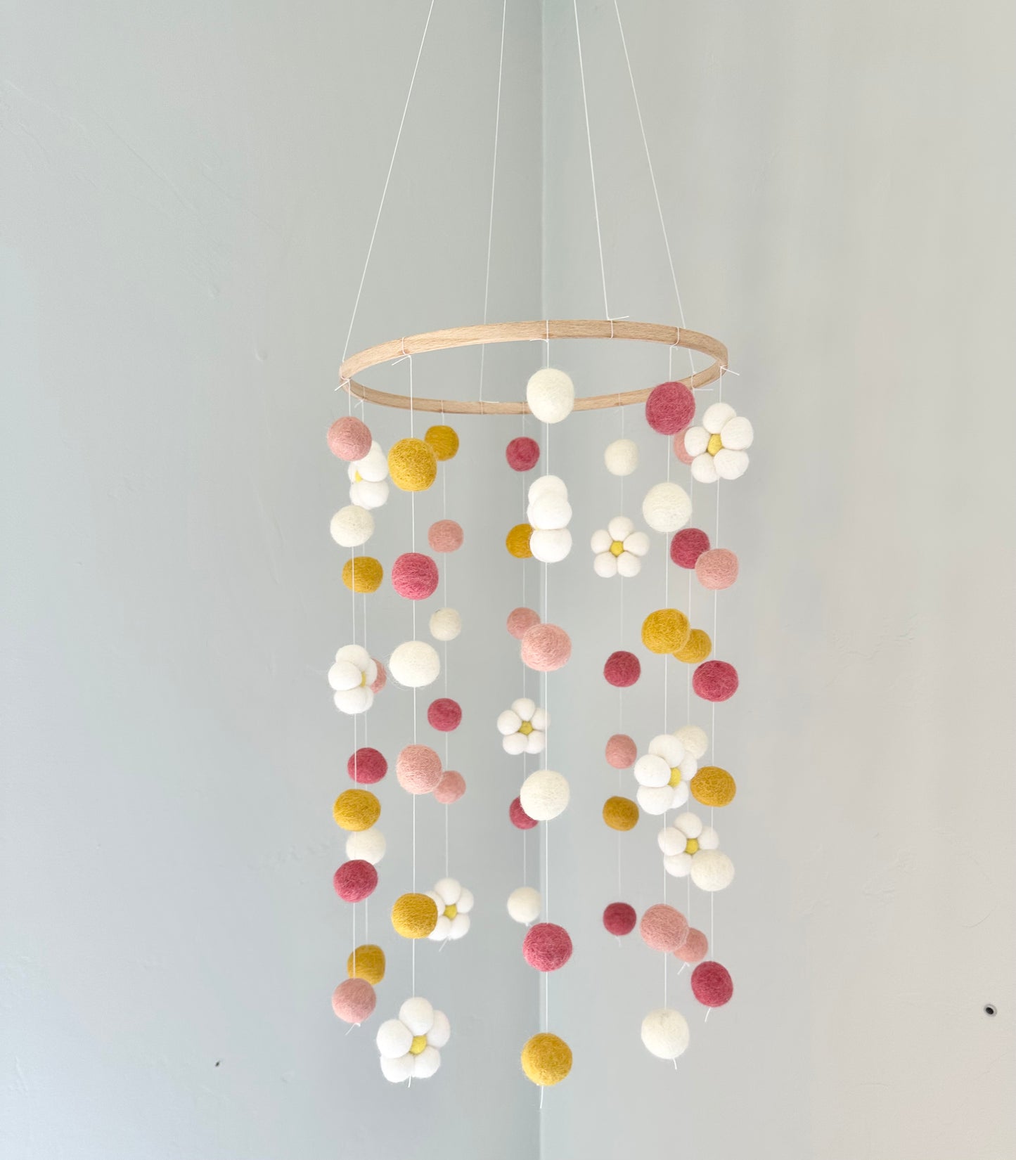 Daisy Flower Ceiling Mobile