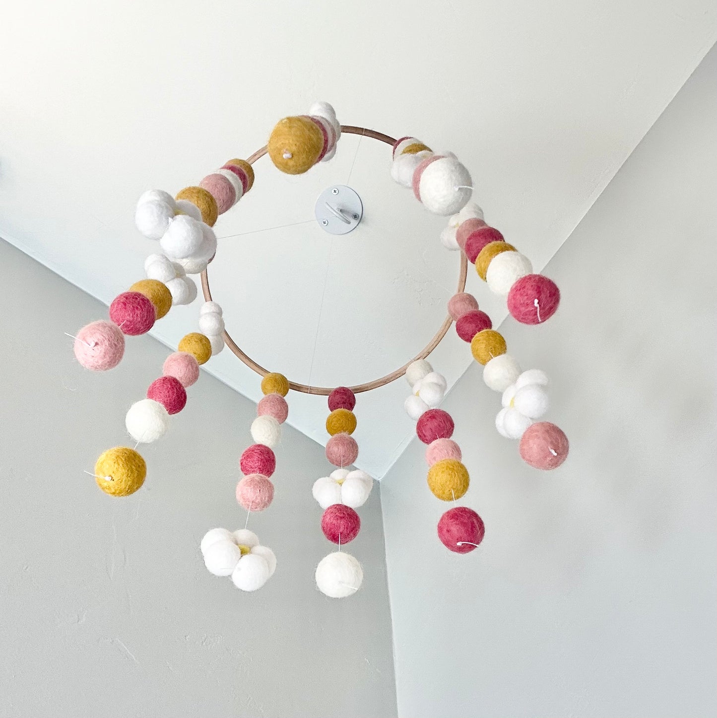 Daisy Flower Ceiling Mobile