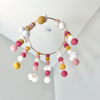 Daisy Flower Ceiling Mobile