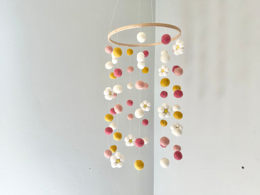 Daisy Flower Ceiling Mobile