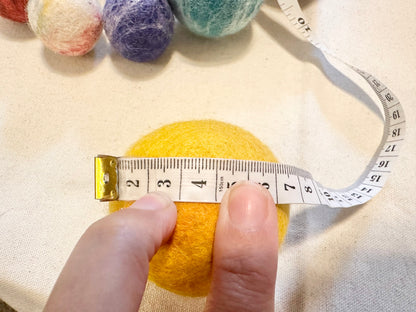 Felted Solar System Ceiling Mobile