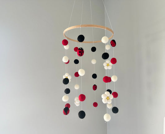 Daisy & Lady Bug Ceiling Mobile