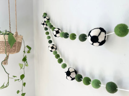 Soccer Field Garland