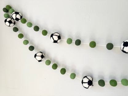 Soccer Field Garland