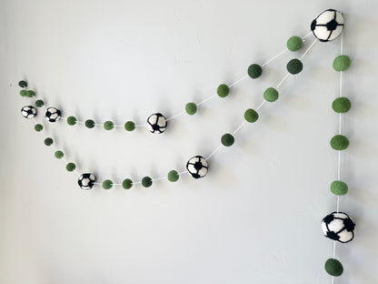 Soccer Field Garland
