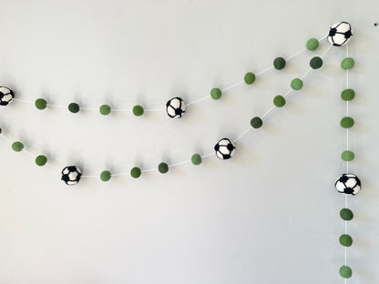 Soccer Field Garland