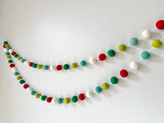 Whimsical Christmas Garland