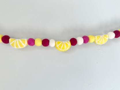 Pink Lemonade Garland