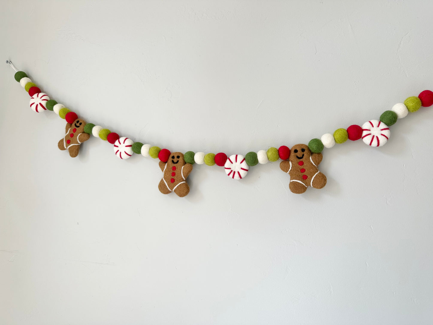 Peppermint Cookie Garland