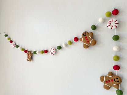 Peppermint Cookie Garland