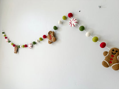 Peppermint Cookie Garland