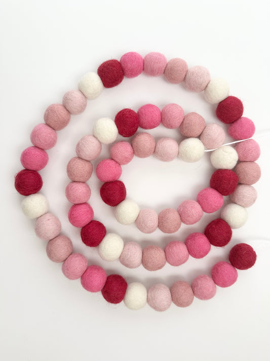 Gradient of Pinks Garland