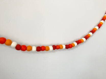 Gradient of Oranges Garland