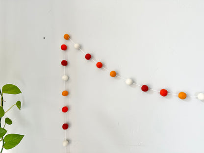 Gradient of Oranges Garland
