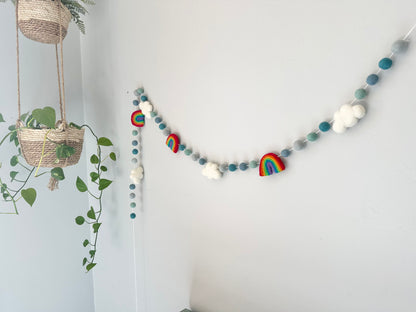 Blue Sky Garland