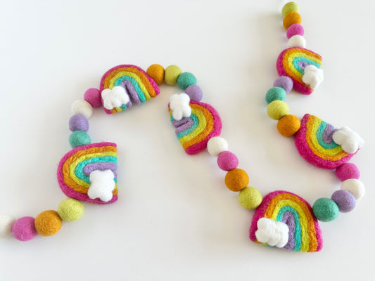 Cloud Rainbow w/ Rainbow Garland