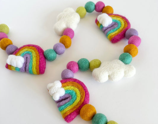 Cloud Rainbow Garland