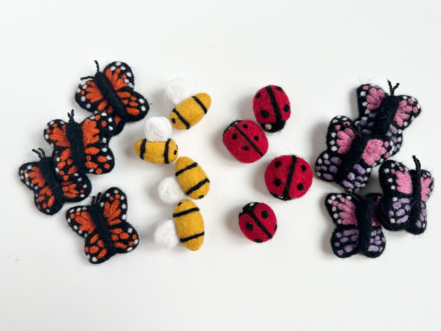 Cute Bug Ornaments