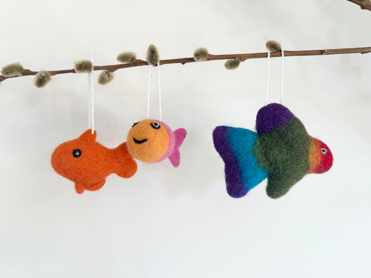 Happy Fish Ornament