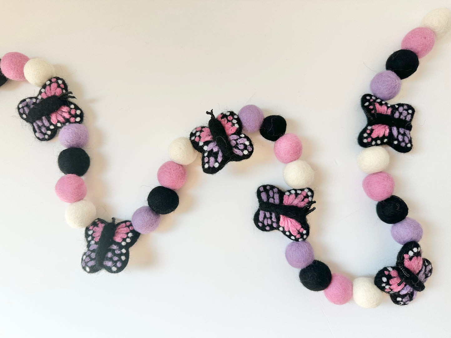 Girly Butterfly Garland