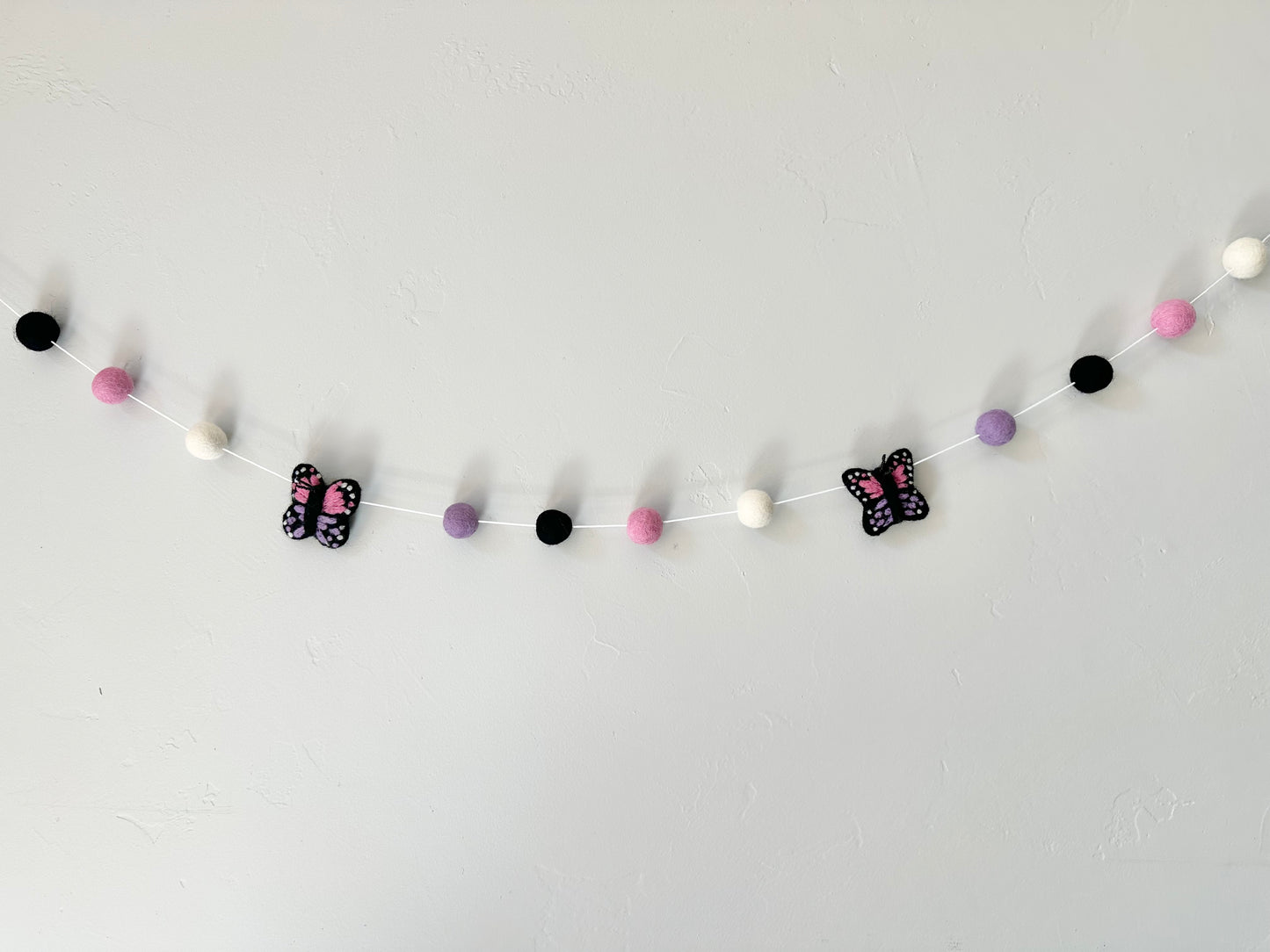 Girly Butterfly Garland