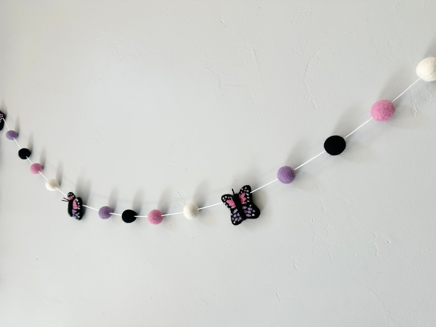 Girly Butterfly Garland