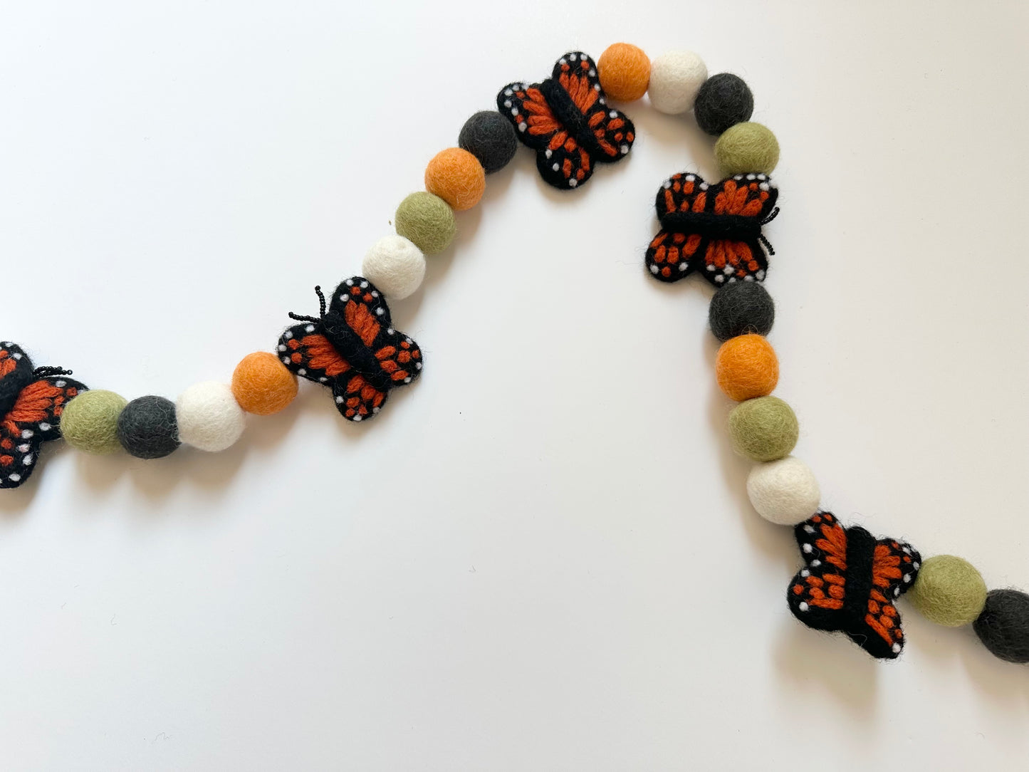 Muted Monarch Garland