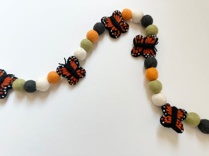 Muted Monarch Garland