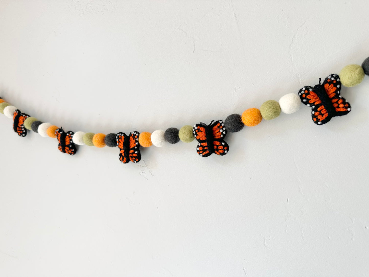 Muted Monarch Garland