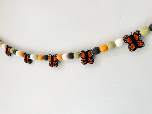 Muted Monarch Garland