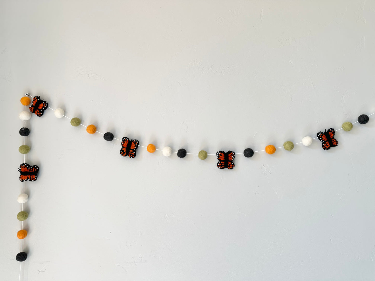 Muted Monarch Garland
