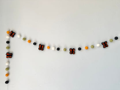 Muted Monarch Garland