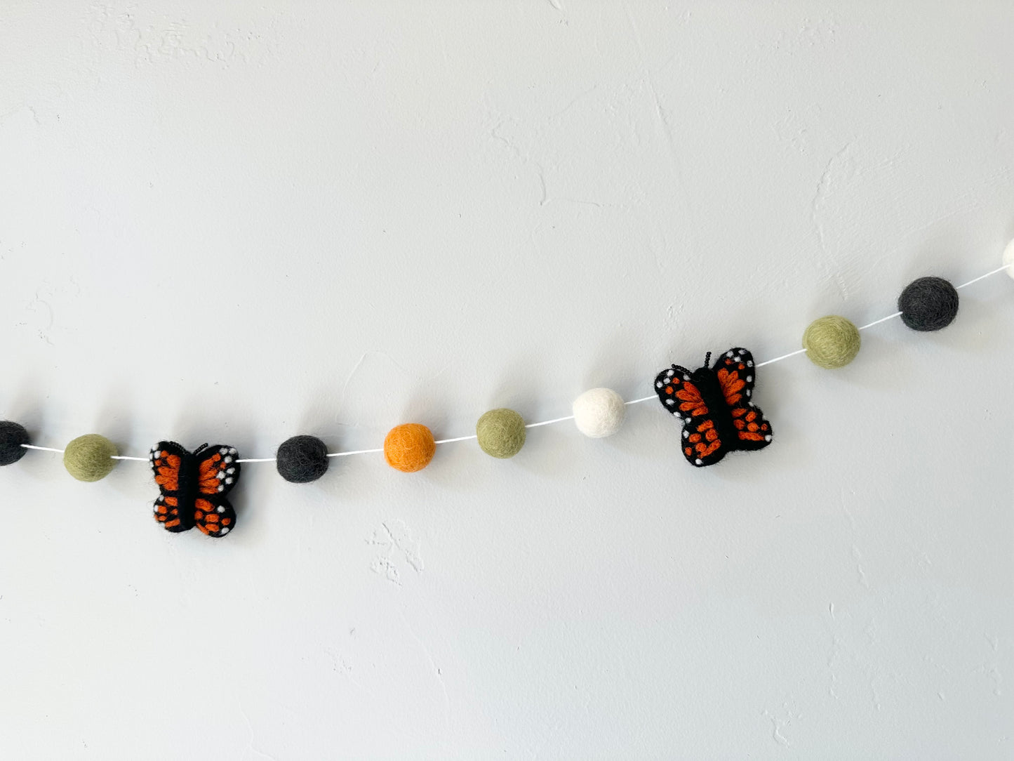 Muted Monarch Garland