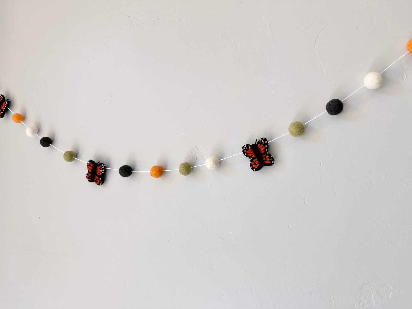 Muted Monarch Garland