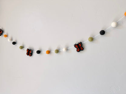 Muted Monarch Garland