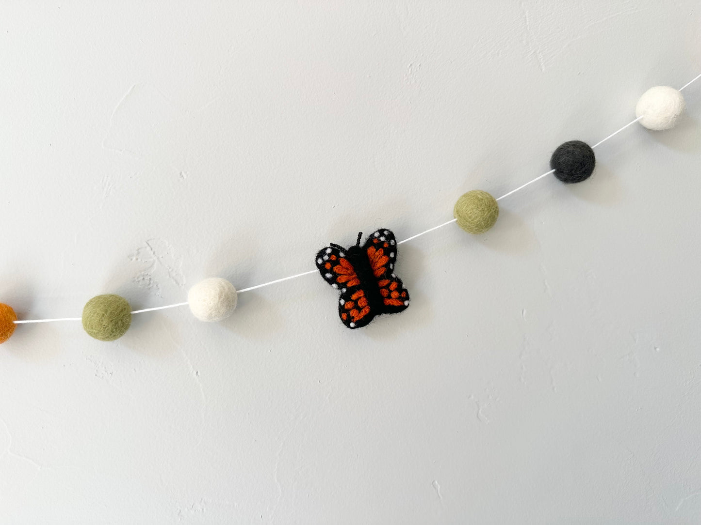 Muted Monarch Garland