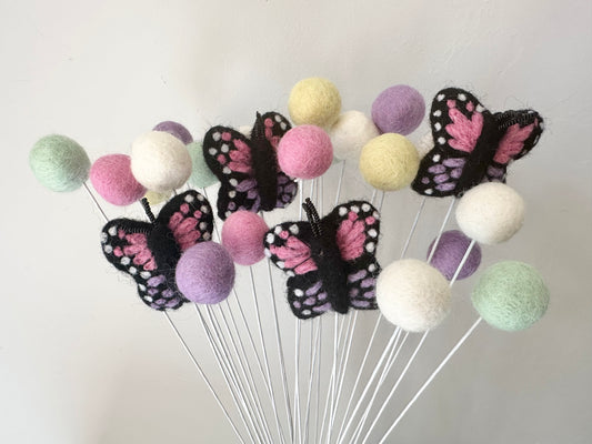 Pink Butterfly Bouquet