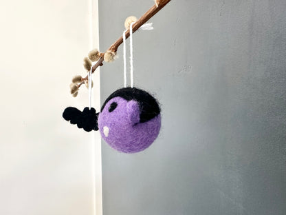 Vampire, Bat & Witch Ornaments
