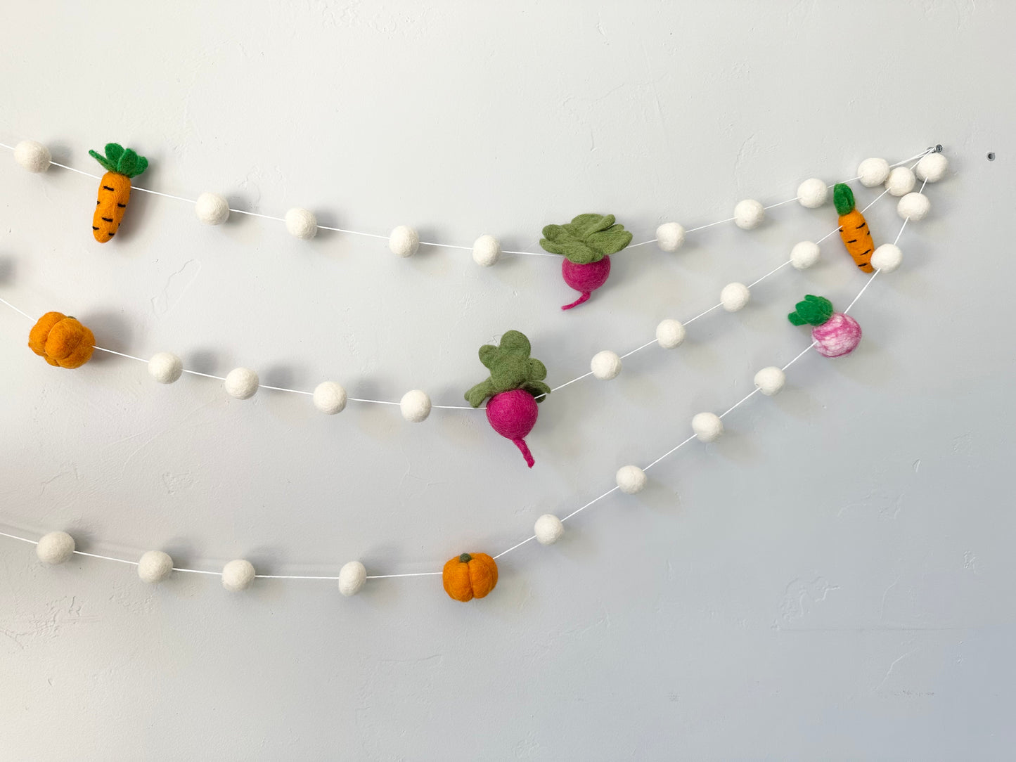 Garden Vegetable Garland