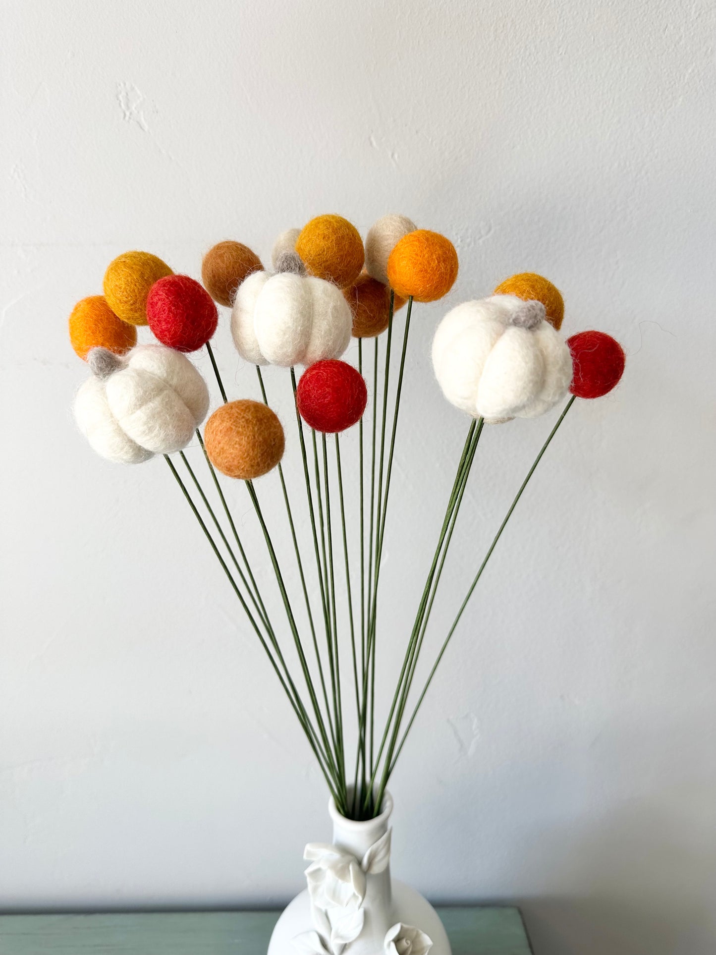 White Pumpkin Bouquet