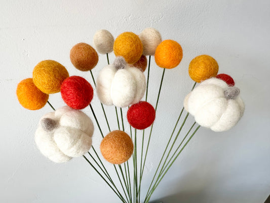 White Pumpkin Bouquet